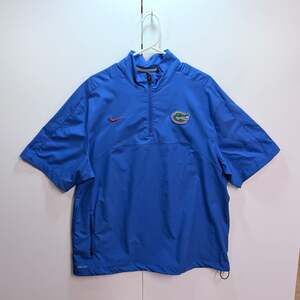 Nike Florida Gators Dri-FIT Short Sleeve 1/4 Zip Pullover